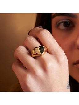 Salty - Gold Elite Emblem Ring