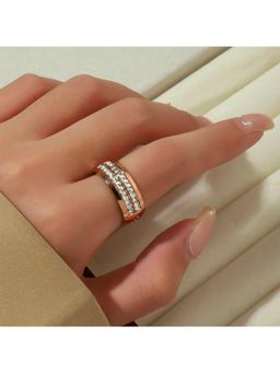 Salty - Rose Gold Aurora Adorn Ring