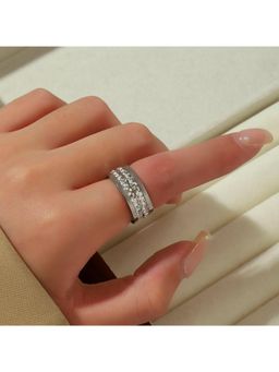 Salty - Silver Aurora Adorn Ring