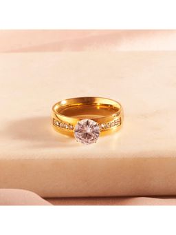 Salty - Celestia Charm Gold Ring
