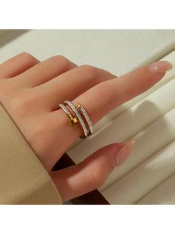 Salty - Just A Nail Gold Ring