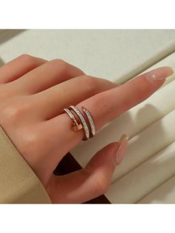 Salty - Just A Nail Rose Gold Ring