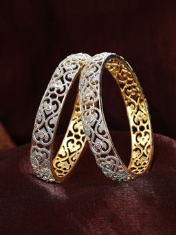 Estele - Graceful Gehena Ornate Bangles