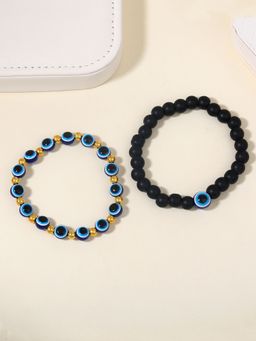 Estele - Trendy Lucky Unisex Evil Eye Combo Gehena Bracelet