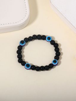 Estele - Bold Unisex Energy Black Evil Eye Gehena Bracelet
