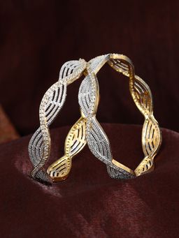Estele - Twisted Design Gehena Graceful Bangles