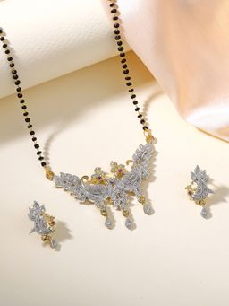 Estele - Gehena Chain Twin Peacock Mangalsutra Set