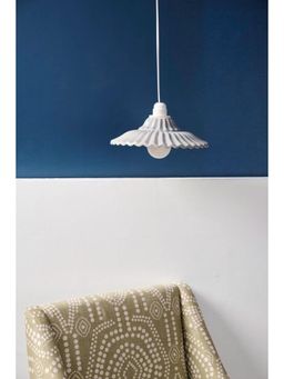 Freedom Tree - Ribbed Grey-Fabgreen Pendant