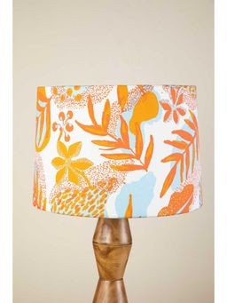 Freedom Tree - Panai Orange-Blue Lampshade