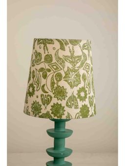 Freedom Tree - Loose Weave Creatures Of The Night Leaf Green Tiny Lampshade