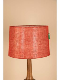 Freedom Tree - Solid Dusky Red Lampshade