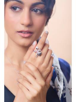 Vinher - Pink Daisy Ring