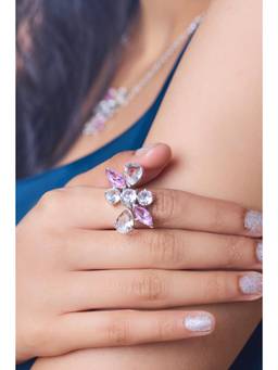 Vinher - Pink Lustre Ring
