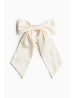 H&M - Women White Bow-Decorated Scrunchie