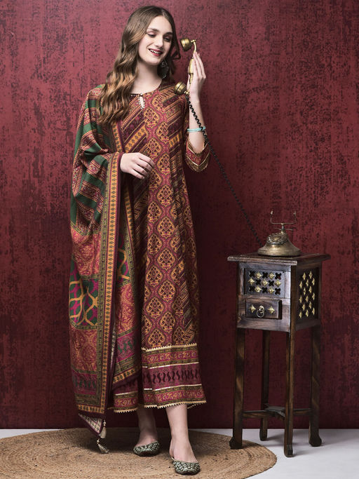chinese dress ladies Mughal Gown 2 / Regular main image 0