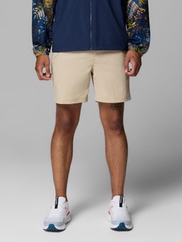 Columbia - Men Beige ROC Lite Regular Fit Shorts