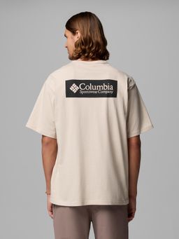 Columbia - Men Beige CSC Iconic Half Sleeves T-shirt