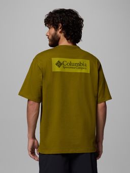Columbia - Men Olive CSC Iconic Half Sleeves T-shirt