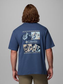 Columbia - Men Navy Blue CSC Iconic Half Sleeves T-shirt