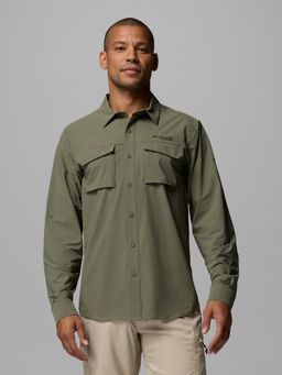 Columbia - Men Olive Silver Ridge Elite Full Sleeves Shirt