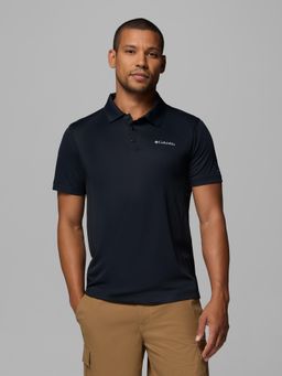 Columbia - Men Black Zero Rules Slim Fit Polo T-shirt