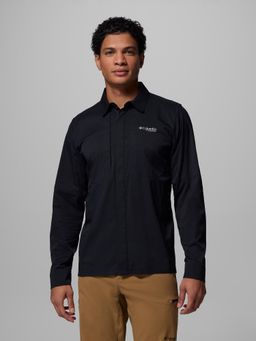 Columbia - Men Black Ridge Ascent Full Sleeves Shirt
