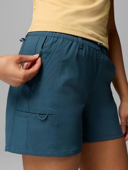 Columbia - Women Blue Weekend Rays Regular Fit Shorts