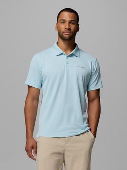 Columbia - Men Blue Utilizer Regular Fit Polo T-shirt