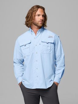 Columbia - Men Blue Bahama II Full Sleeves Shirt