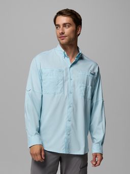 Columbia - Men Blue Tamiami II Full Sleeves Shirt