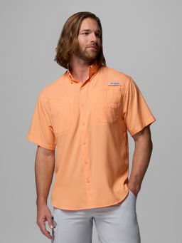 Columbia - Men Peach Tamiami II Half Sleeves Shirt