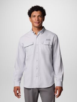 Columbia - Men Grey Blood n Guts V Full Sleeves Shirt
