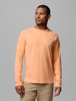 Columbia - Men Peach Wild Cast Sun Full Sleeves T-shirt