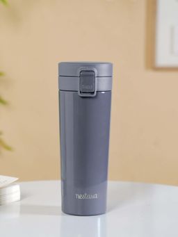 Nestasia - Dark Grey Insulated Travel Water Bottle With Safety Lock (500ml)