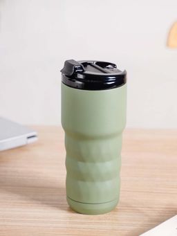 Nestasia - Vacuum Copper Insulated Travel Flask Seaweed Green (680ml)