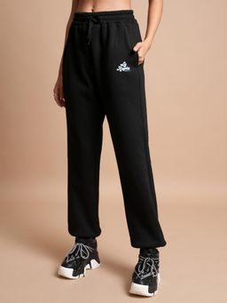 TOKYO TALKIES - Women Black Relaxed Fit Joggers