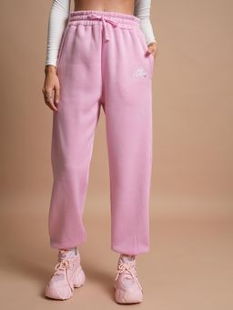 TOKYO TALKIES - Women Pink Relaxed Fit Joggers