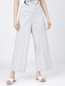 TOKYO TALKIES - Women Grey Flared Trouser