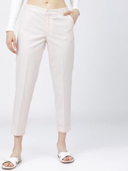 TOKYO TALKIES - Women Pink Straight Fit Trouser