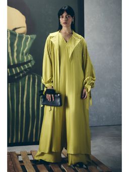 Paulmi & Harsh - Yellow Kira Jumpsuit with Jacket