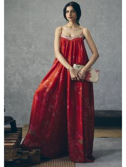 Paulmi & Harsh - Red Yume Jumpsuit