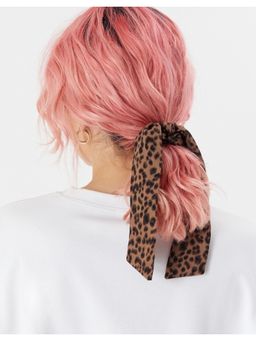 Accessorize London - Womens Multi Animal Scrunchie Scarf