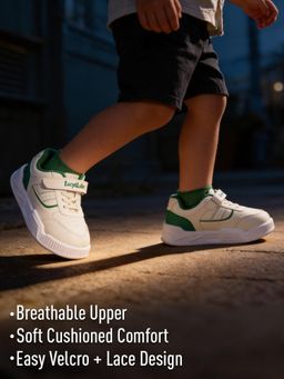 LIBERTY - COSMO-8E Sneakers for Kids - Cream