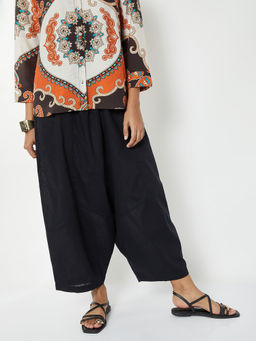 max - Women Black Solid Salwar