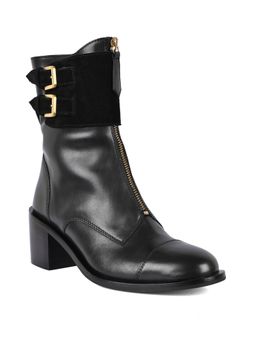 Vanilla Moon - Black Solid & Plain Casual Boots