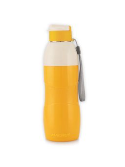 MAGNUS - Quench 600 Sports Water Bottle for Kids and Adults for Office and School (Yellow, 580ml)