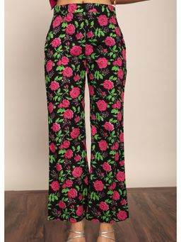 Kaori By Shreya - Multi-Color Floral Relaxed Pant