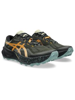 ASICS - Men Black TRABUCO 14 Running Shoes