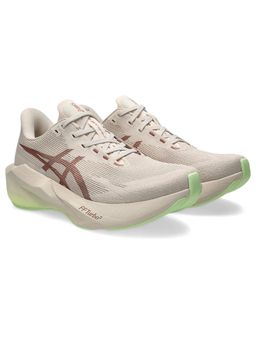 ASICS - Men Beige NOVABLAST 6 Running Shoes
