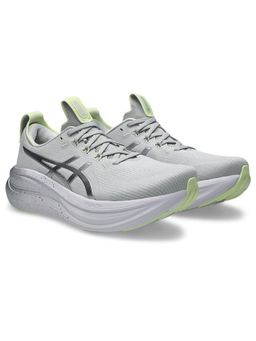 ASICS - Men Grey GEL-NIMBUS 28 PLATINUM Running Shoes